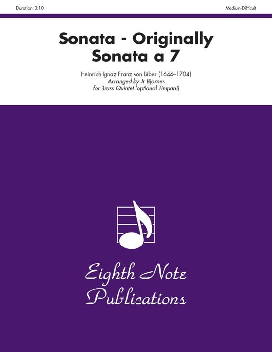 Sonata for Brass Quintet - Flexi and Small Ensemble Sheet Music