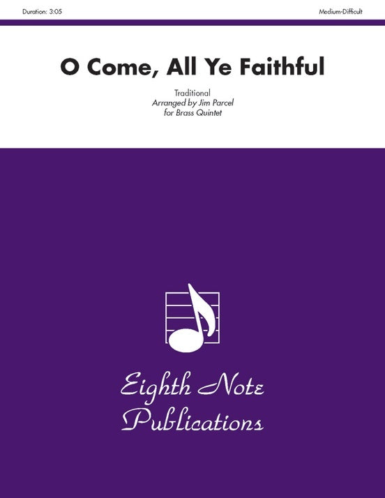O Come All Ye Faithful Brass Quintet