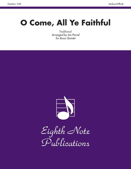 O Come All Ye Faithful Brass Quintet