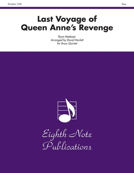 Last Voyage Of Queen Annes Revenge Brass Quintet