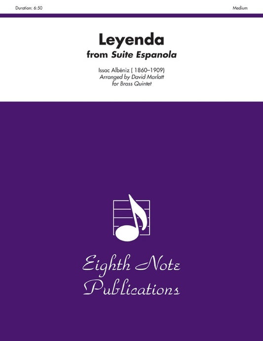 Leyenda From Suite Espanola Brass Quintet