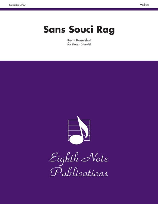 Sans Souci Rag for Brass Quintet - Flexi and Small Ensemble Sheet Music