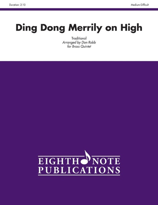 Ding Dong Merrily On High Brass Quintet