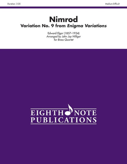Nimrod Variation No 9 From Enigma Brass Quartet