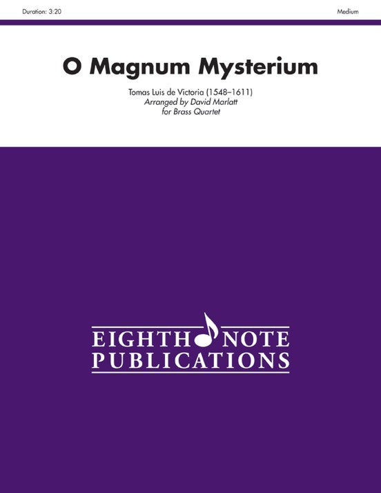 O Magnum Mysterium Brass Quartet