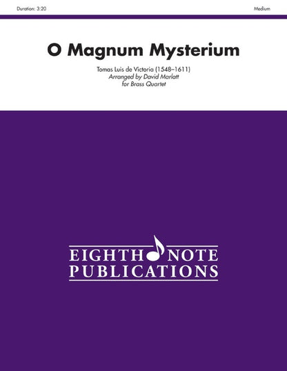 O Magnum Mysterium Brass Quartet