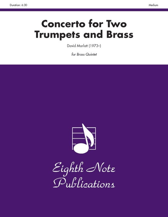 Concerto For Two Trumpets And Brass Brass Quintet