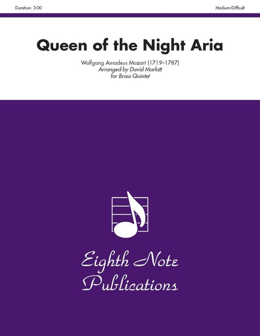 Queen of the Night Aria for Brass Quintet