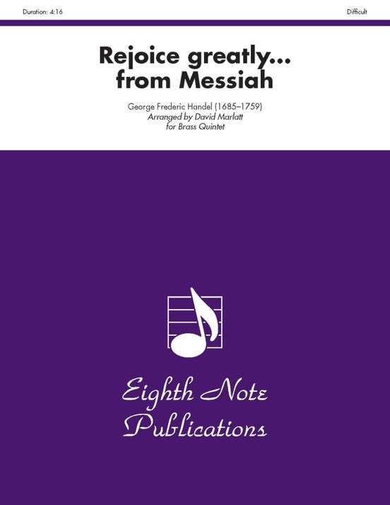 Rejoice Greatly... From Messiah Brass Quintet
