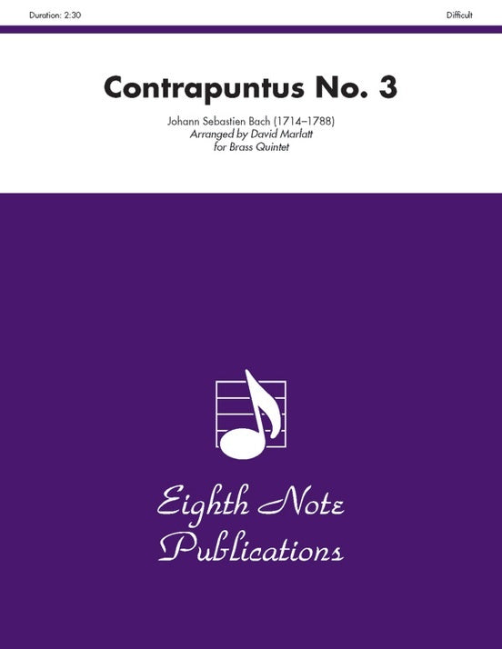 Contrapuntus No. 3 Brass Quintet