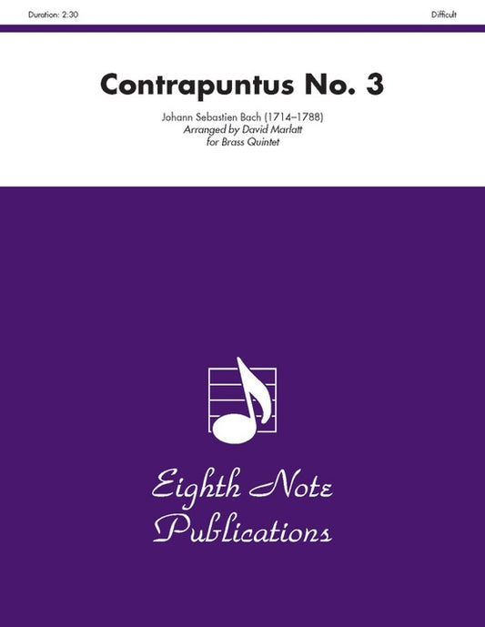 Contrapuntus No. 3 Brass Quintet