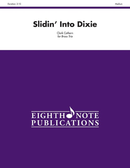 Slidin Into Dixie Brass Trio Sheet Music for Flexi and Small Ensemble