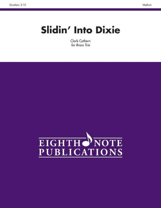 Slidin Into Dixie Brass Trio Sheet Music for Flexi and Small Ensemble