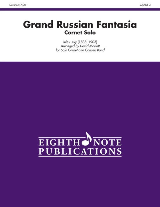 Grand Russian Fantasia Concert Band Gr 3 With Solo Cornet