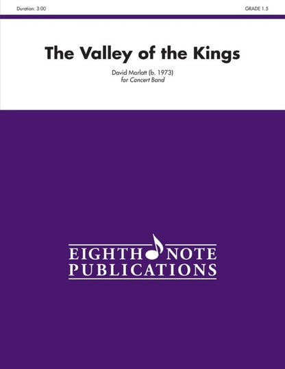 Valley of the Kings Concert Band Sheet Music Grade 1.5
