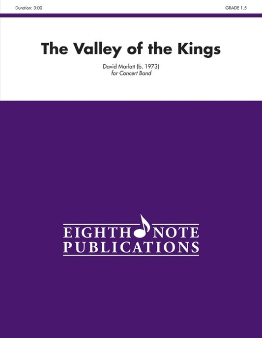 Valley of the Kings Concert Band Sheet Music Grade 1.5