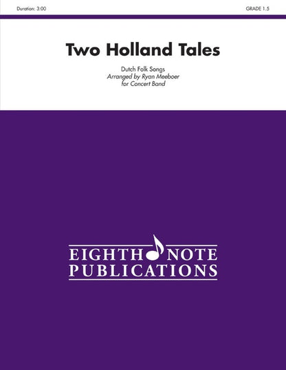 Two Holland Tales Concert Band Sheet Music Grade 1.5
