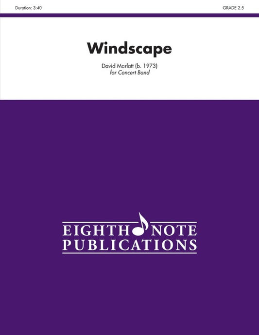 Windscape Concert Band Sheet Music Grade 2.5
