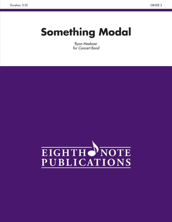 Something Modal Concert Band Sheet Music Grade 2