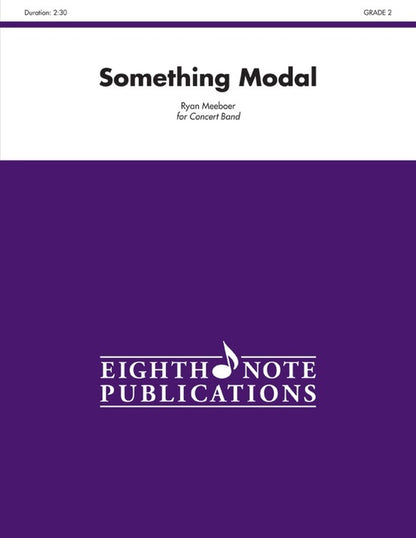 Something Modal Concert Band Sheet Music Grade 2