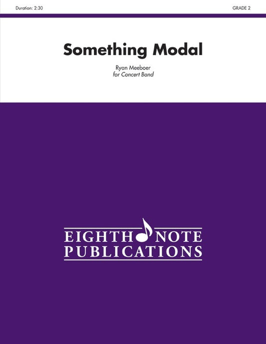 Something Modal Concert Band Sheet Music Grade 2