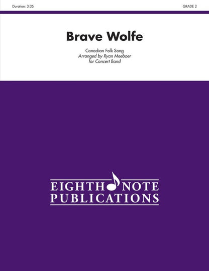 Brave Wolfe Concert Band Sheet Music Grade 2