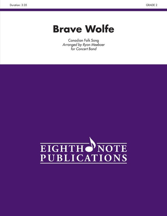 Brave Wolfe Concert Band Sheet Music Grade 2