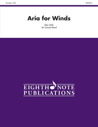 Aria for Winds Concert Band Sheet Music Grade 2