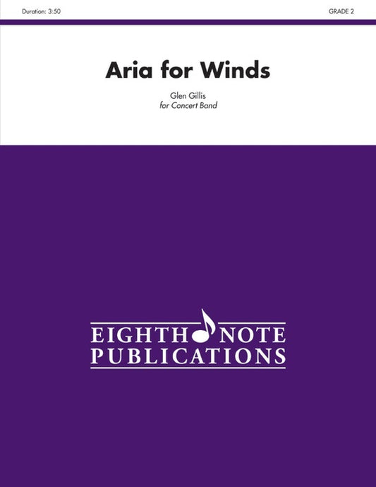 Aria for Winds Concert Band Sheet Music Grade 2