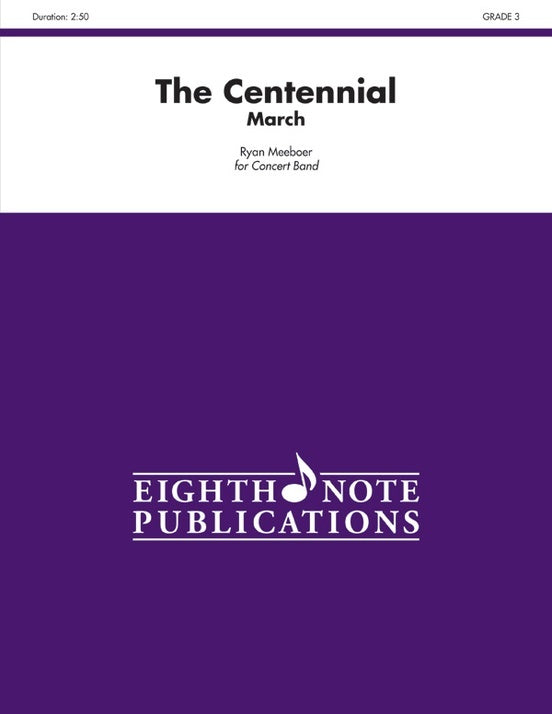 Centennial The - March Concert Band Gr 3