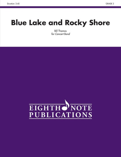 Blue Lake and Rocky Shore Concert Band Sheet Music Grade 3