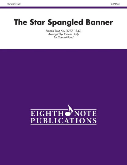 Star Spangled Banner Concert Band Sheet Music Grade 3