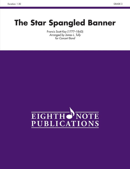 Star Spangled Banner Concert Band Sheet Music Grade 3