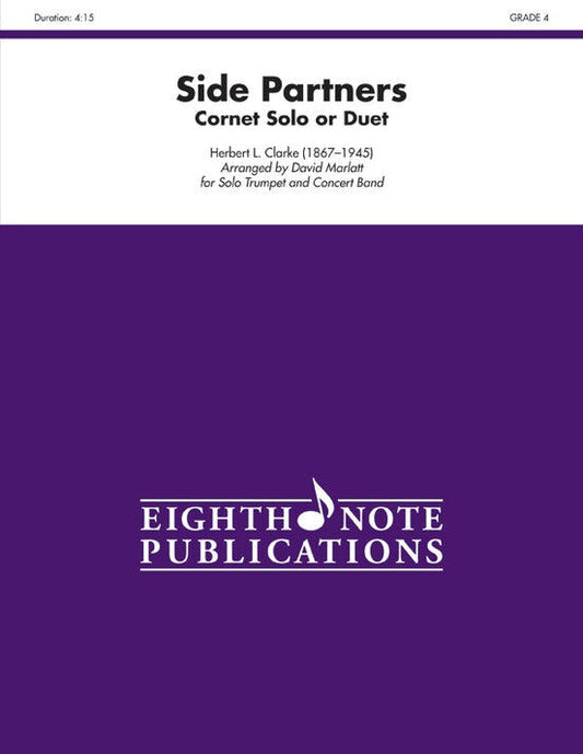 Side Partners Cornet Solo or Duet Sheet Music for Concert Band Grade 4