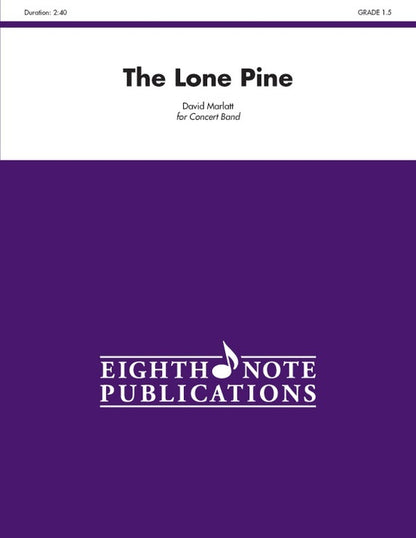 The Lone Pine Concert Band Sheet Music Grade 1.5