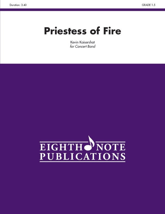 Priestess Of Fire Concert Band Gr 1.5