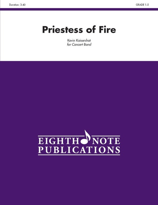 Priestess Of Fire Concert Band Gr 1.5
