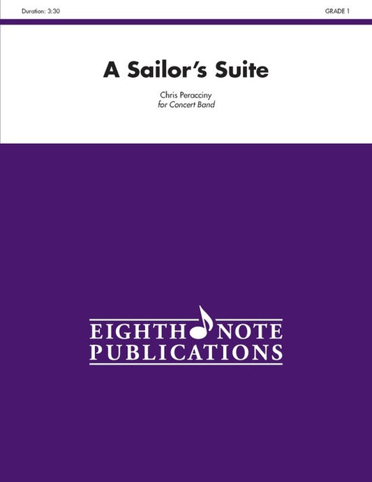 A Sailors Suite Concert Band Sheet Music Grade 1