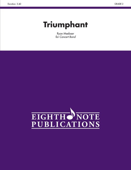 Triumphant Concert Band Sheet Music Grade 2