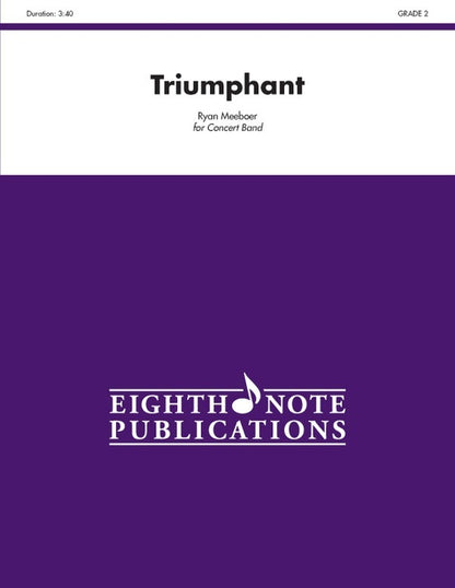 Triumphant Concert Band Sheet Music Grade 2