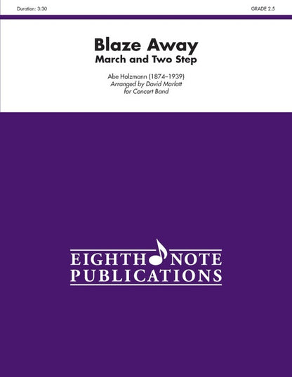 Blaze Away Concert Band Sheet Music Grade 2.5