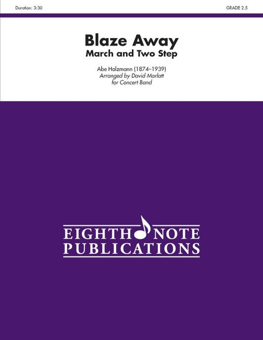 Blaze Away Concert Band Sheet Music Grade 2.5