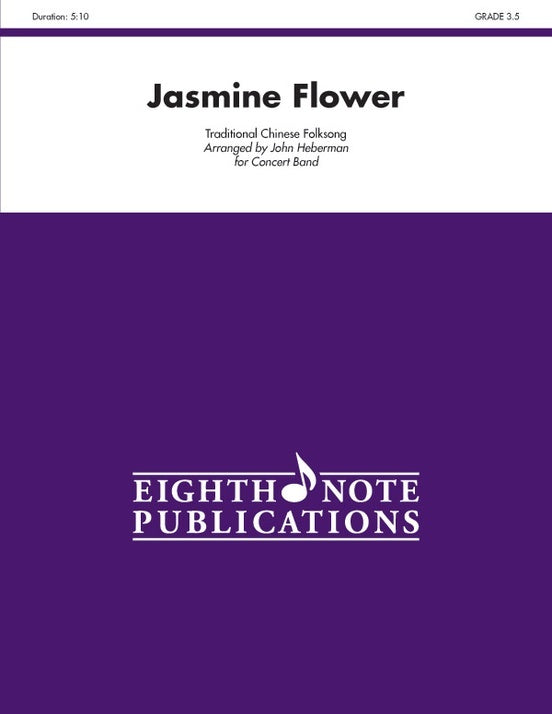 Jasmine Flower Concert Band Gr 3.5