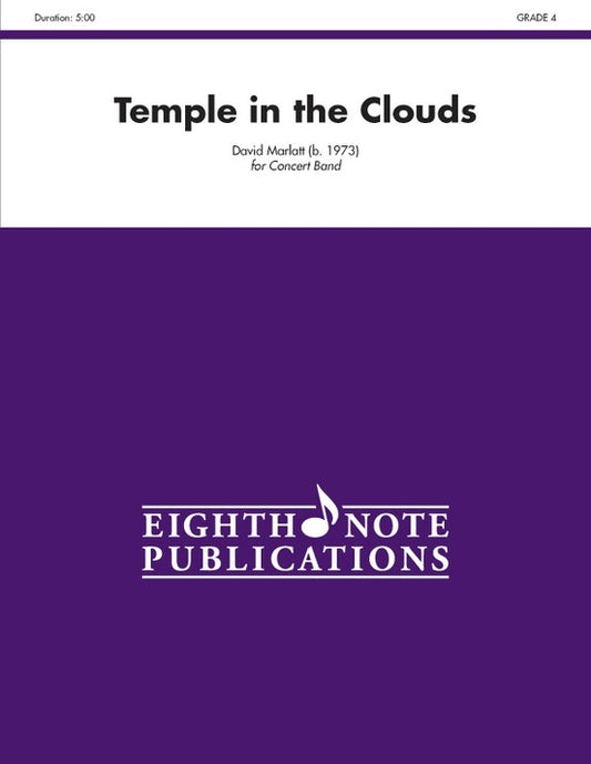 Temple in the Clouds Concert Band Sheet Music Grade 4