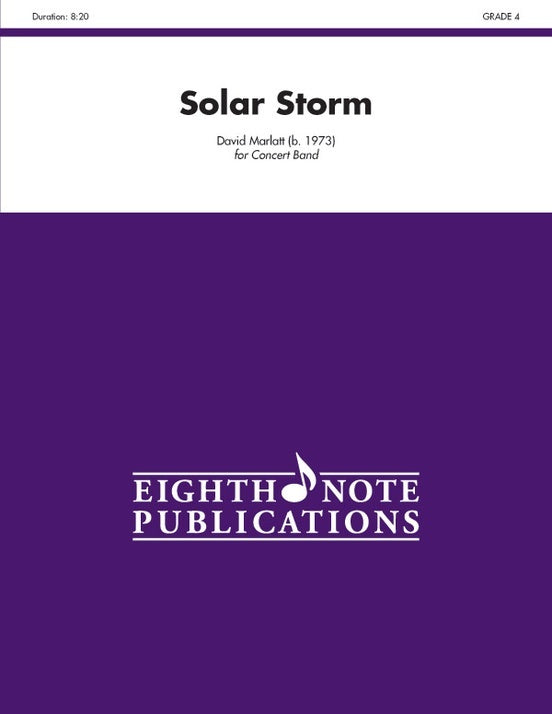 Solar Storm Concert Band Sheet Music Grade 4