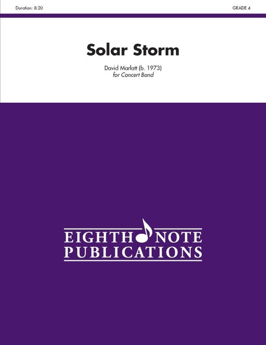 Solar Storm Concert Band Sheet Music Grade 4