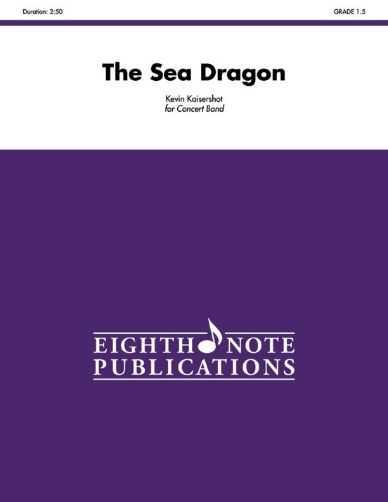 Sea Dragon Concert Band Sheet Music Grade 1.5