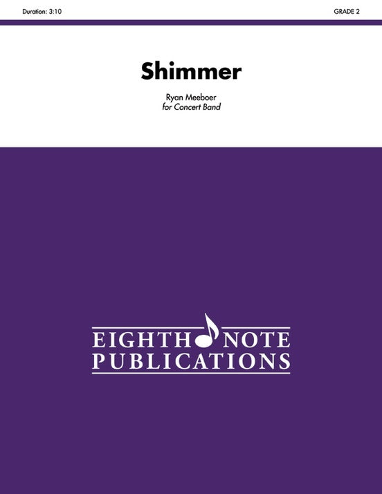 Shimmer Concert Band Sheet Music Grade 2