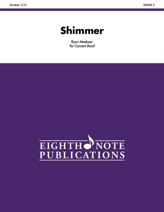 Shimmer Concert Band Sheet Music Grade 2