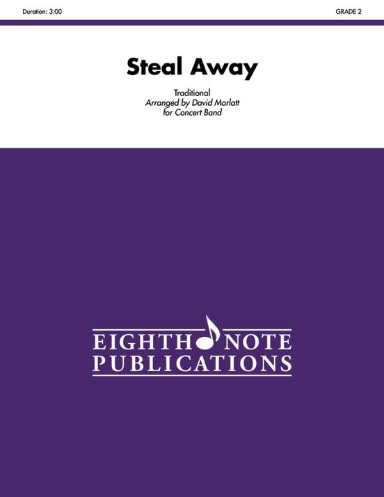 Steal Away Concert Band Sheet Music Grade 2